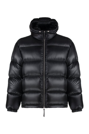 JIL SANDER Hooded Nylon Down Jacket for Men - FW23