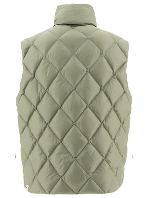 JIL SANDER Men's Regular Fit Down Vest with Pocket