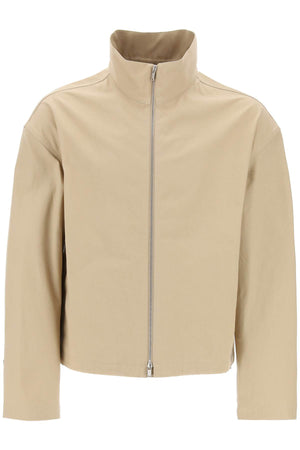 JIL SANDER Men's Grey Cotton Jacket for SS24