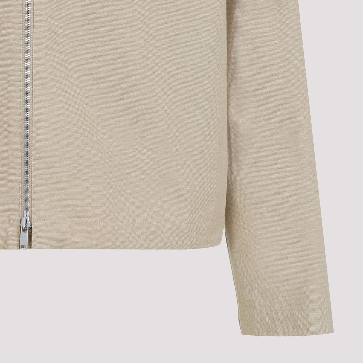 JIL SANDER Men's Grey Cotton Jacket for SS24