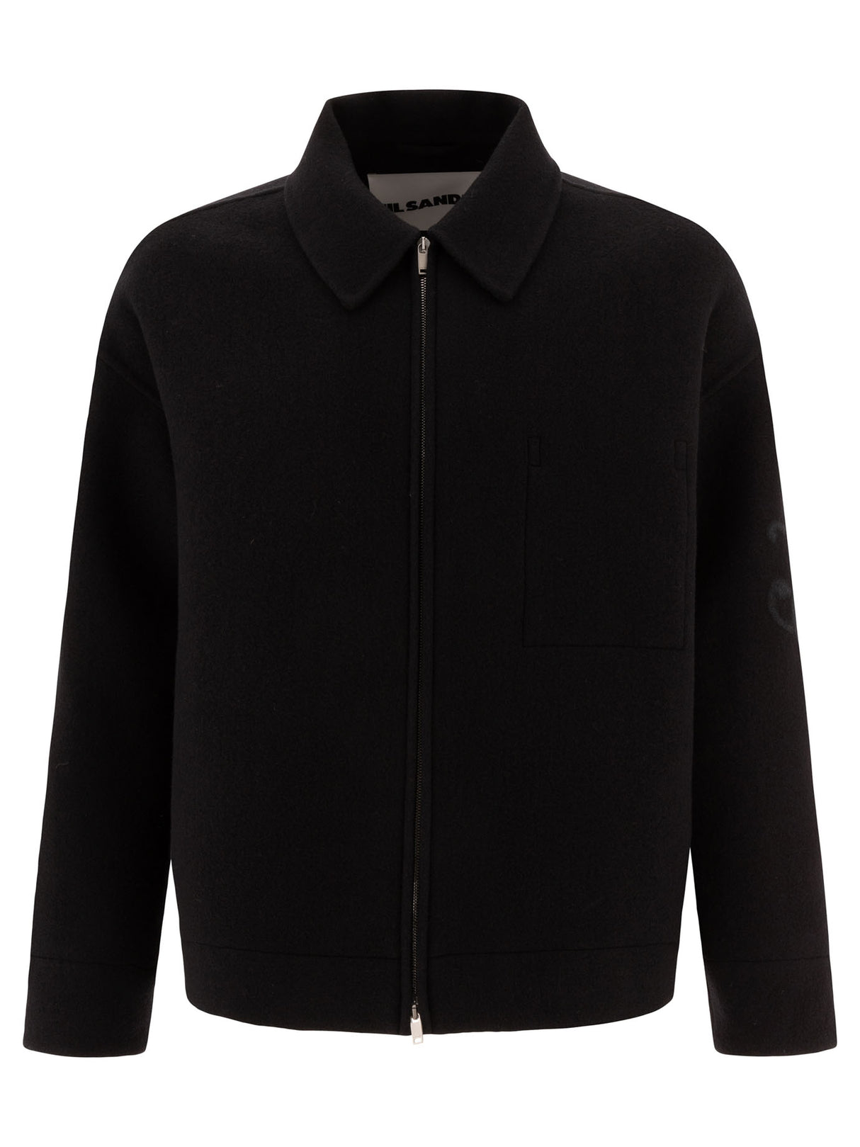 JIL SANDER Relaxed Fit Wool Jacket for Men - Fall/Winter 2024