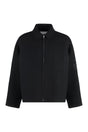 JIL SANDER Men's Boxy Fit Virgin Wool Overshirt