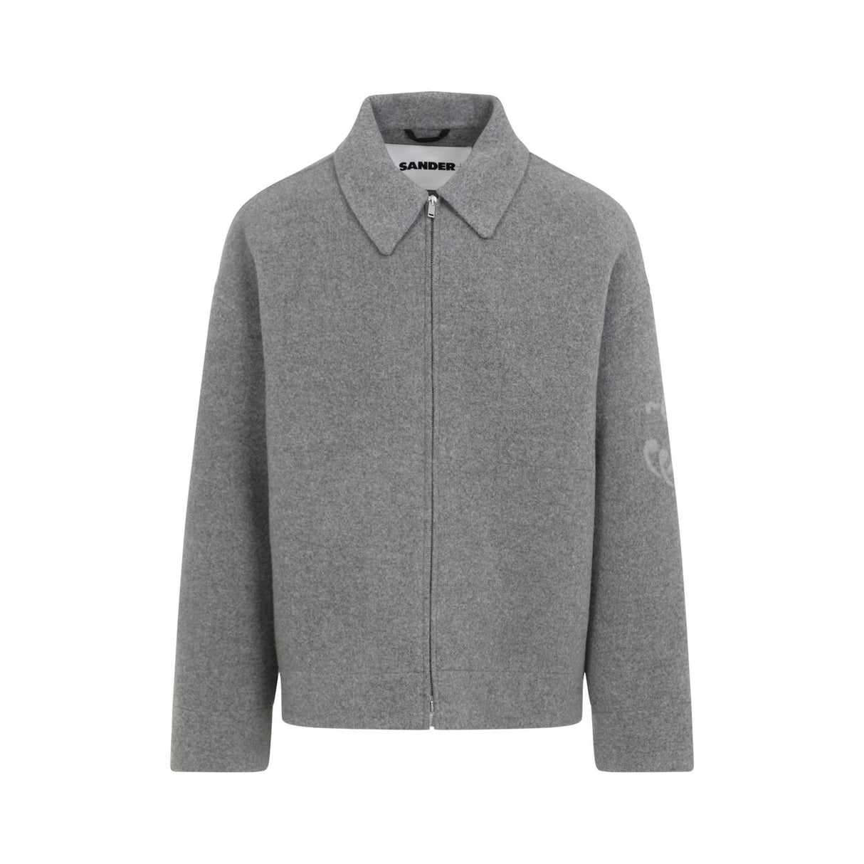 JIL SANDER Tailored Virgin Wool Jacket for Men