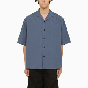 French Blue Men's Short-Sleeve Shirt