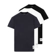 JIL SANDER Set of 3 Men's Cotton T-shirts in Black, Grey, and White for FW23