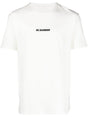 JIL SANDER Cotton Logo T-Shirt for Men - Size L