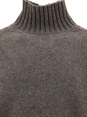 JIL SANDER Luxurious Wool Blend Turtleneck Sweater