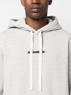 Áo Hoodie Cotton Màu Xám Tro Cho Nam