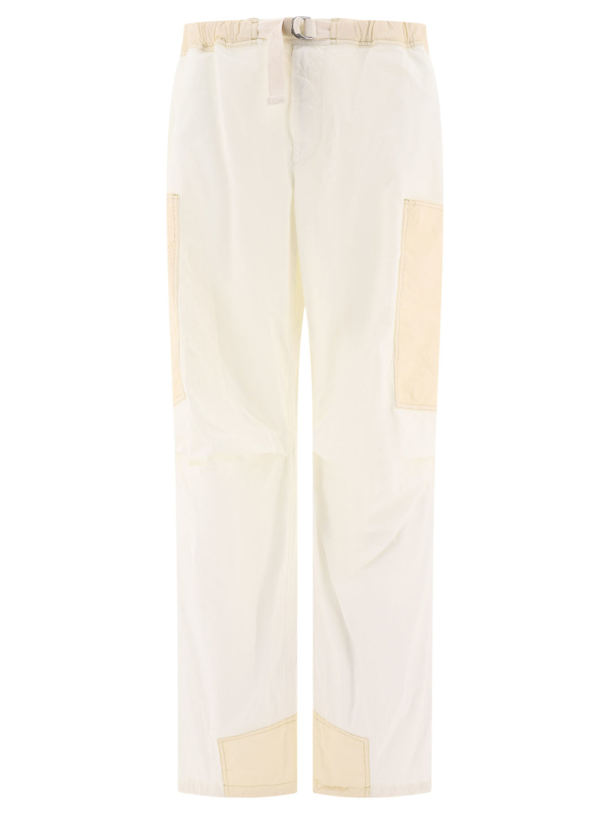 JIL SANDER Classic White Denim Straight Pants for Men