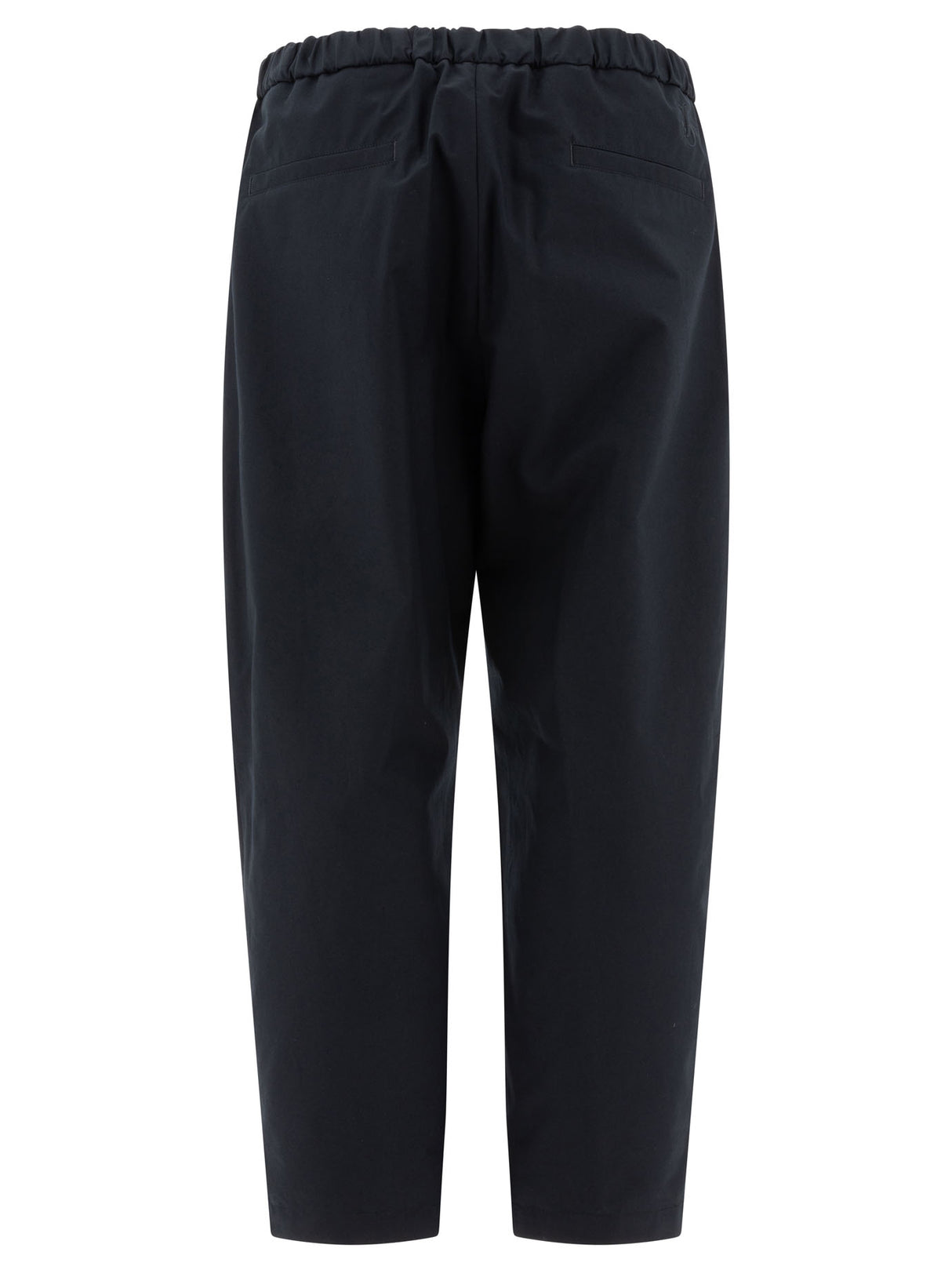 JIL SANDER High Rise Regular Fit Men's Trousers with Elasticated Waist