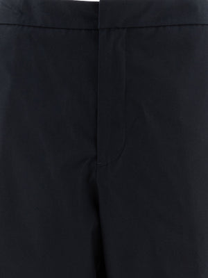 JIL SANDER High Rise Regular Fit Men's Trousers with Elasticated Waist