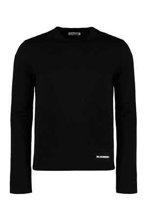 JIL SANDER LOGO LONG SLEEVE T-SHIRT