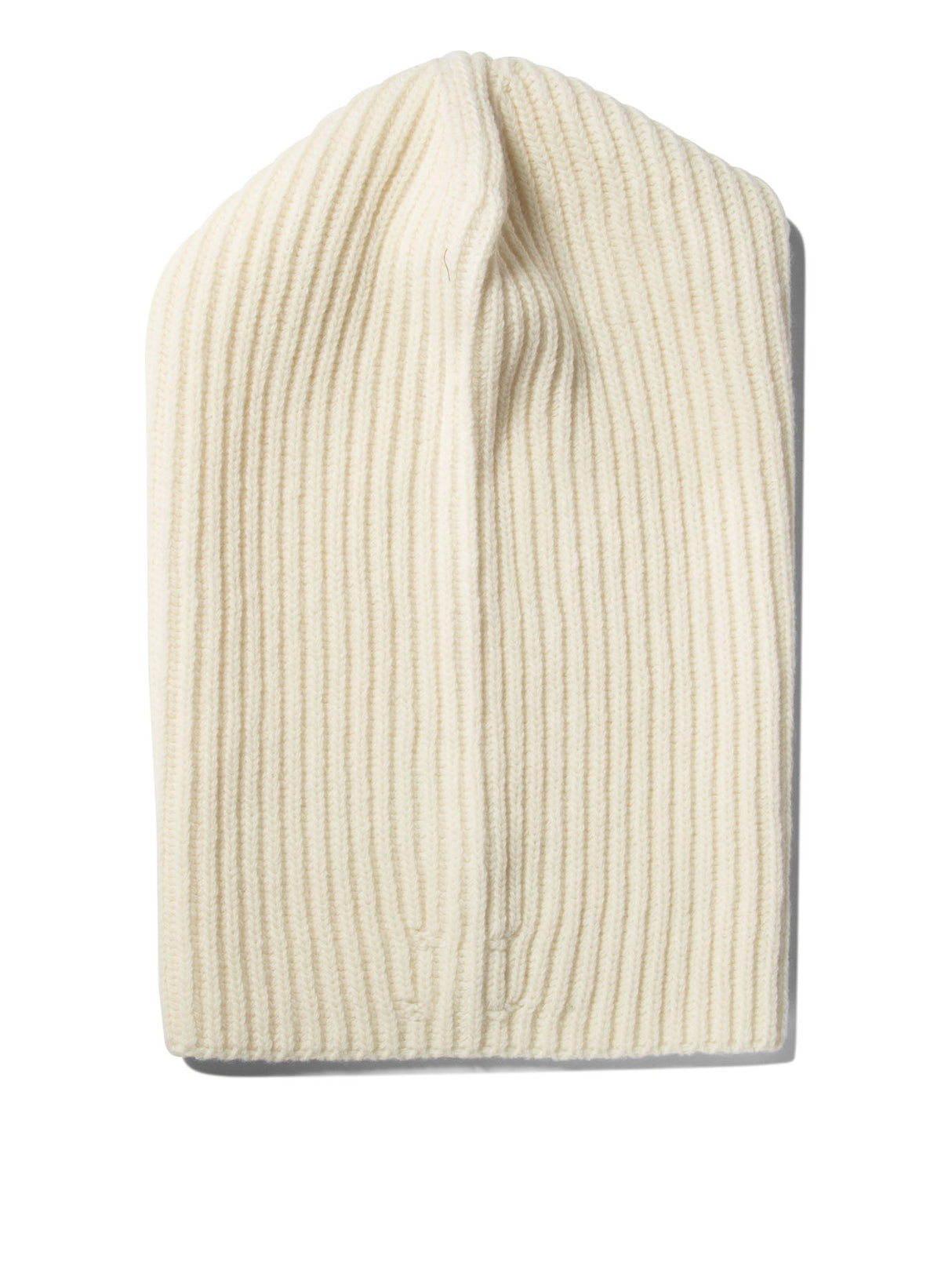 JIL SANDER Elite Ribbed Knit Wool Balaclava