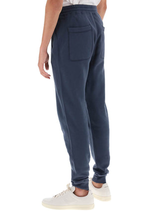 TOM FORD Men's Blue Fleece-Back Joggers for FW23