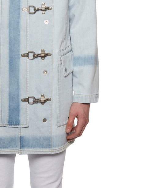 Double Your Style with This Blue Bomber Jacket for Men - MM6 MAISON MARGIELA