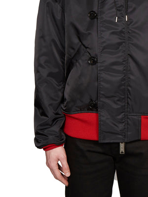 AMBUSH Men's Black Doubleface Sporty Jacket for SS24