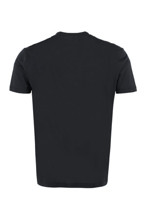 TOM FORD Men's Blue Short Sleeve Crew Neck T-Shirt for FW24