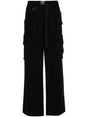 Y-3 Men's Full-Length Wide Leg Cargo Pants