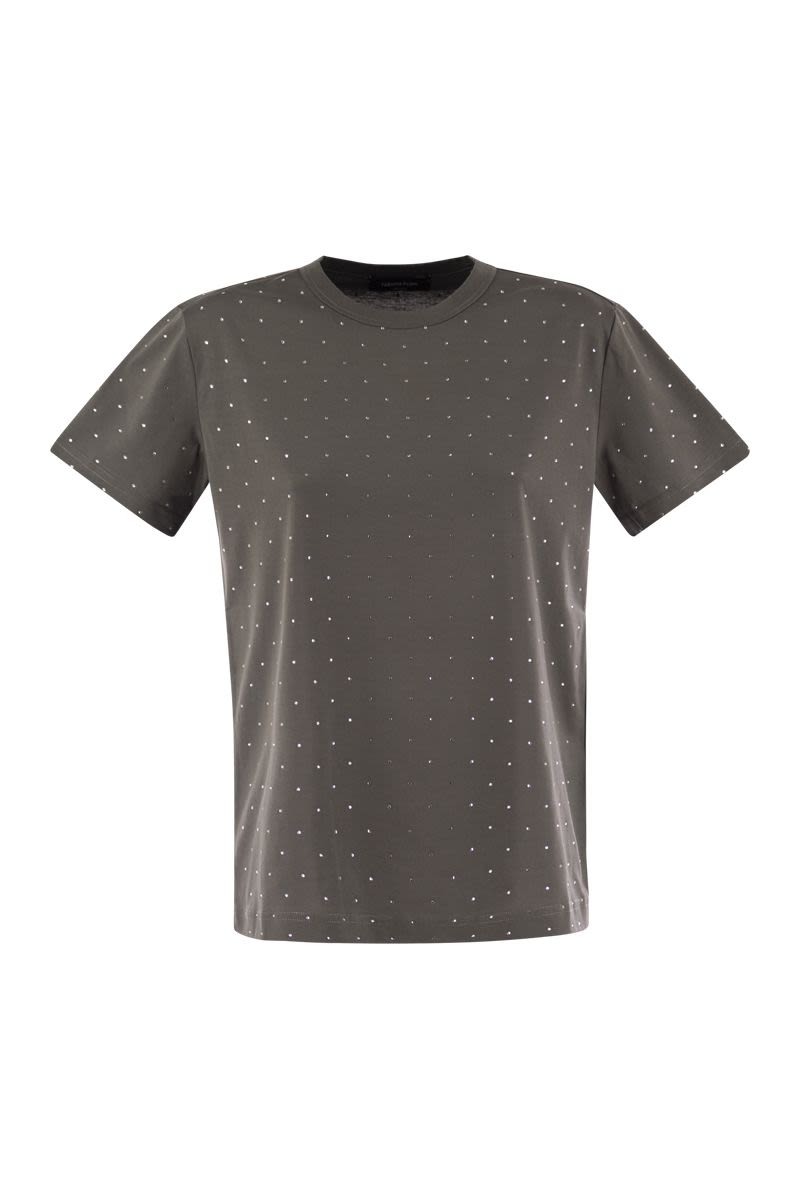 FABIANA FILIPPI Starry Sparkle Cotton Tee