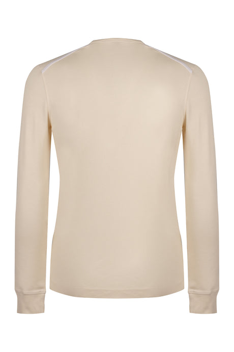 TOM FORD Luxury Ribbed Long Sleeve Tee