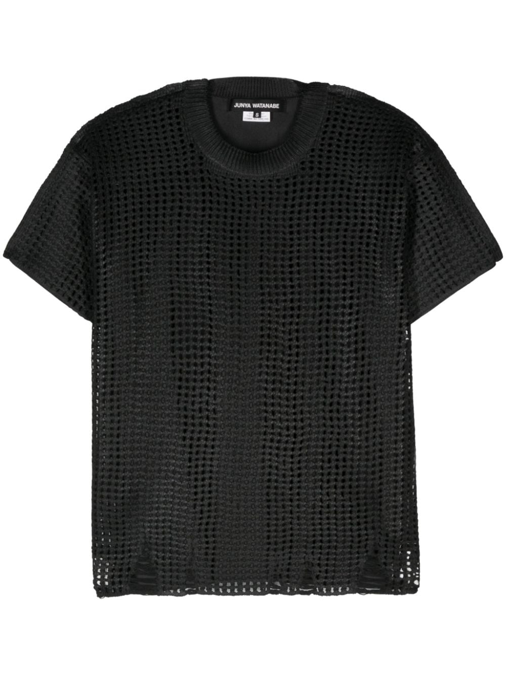 JUNYA WATANABE Open Knit Crewneck T-Shirt for Women