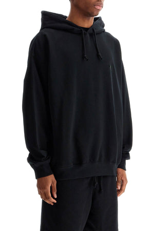 Y-3 Men's Loose-Fit Black Hoodie