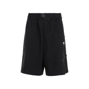 Y-3 Men's Mini 3-Stripe Performance Shorts