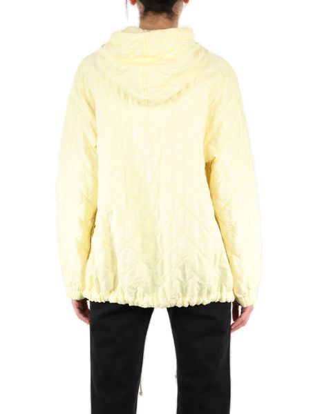 Áo khoác quilt màu vàng óng dành cho phụ nữ