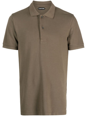 TOM FORD Sophisticated Khaki Polo Shirt for Men