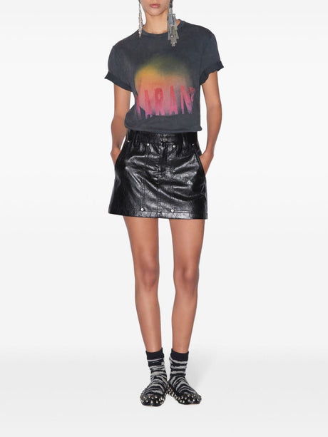 ISABEL MARANT Chic Black Mini Skirt for Women