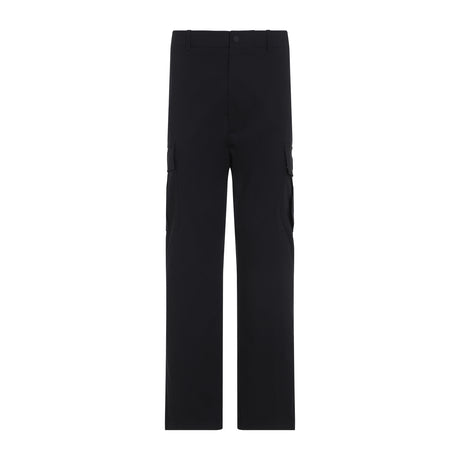 MONCLER Men's Stretch Cotton Trousers - SS25 Collection