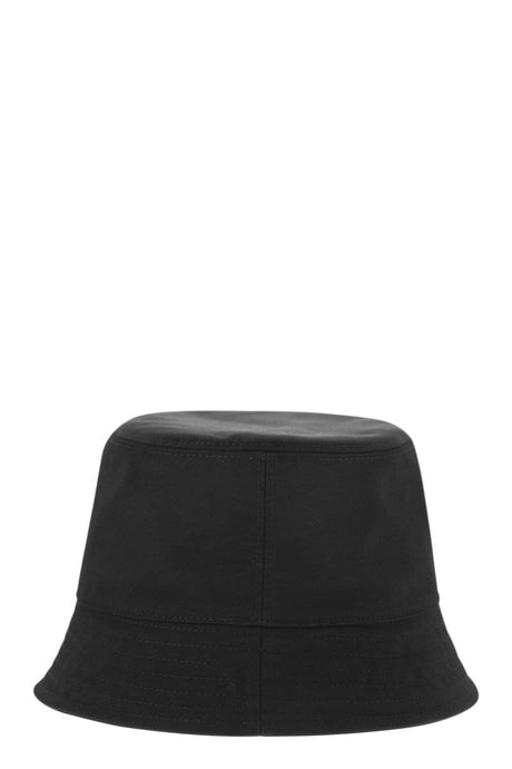 MONCLER Contemporary Micro Cotton Bucket Hat