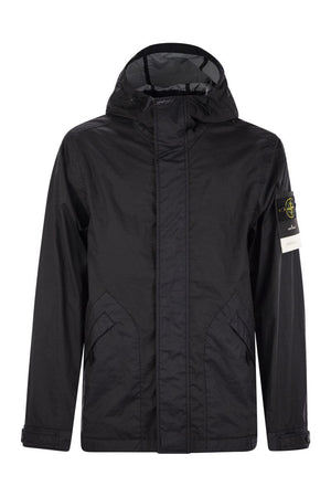 STONE ISLAND Lightweight Waterproof Hooded Jacket - SS25 Collection