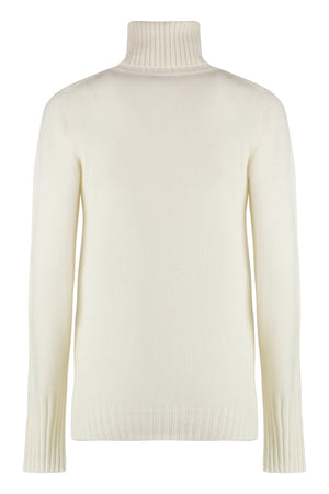 THE (ALPHABET) Elegant Cashmere Turtleneck Pullover