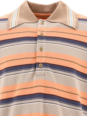 KAPITAL Multicolored Stripe Relax-Fit Polo