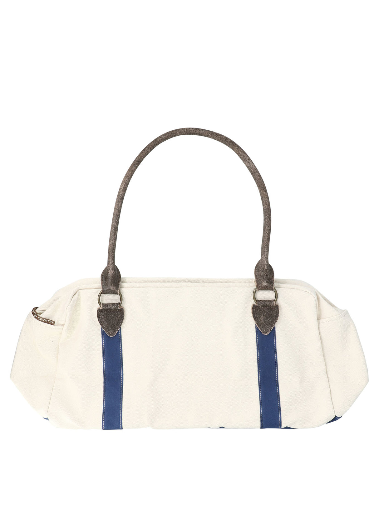 KAPITAL Winter White Cotton Mini Shoulder Bag