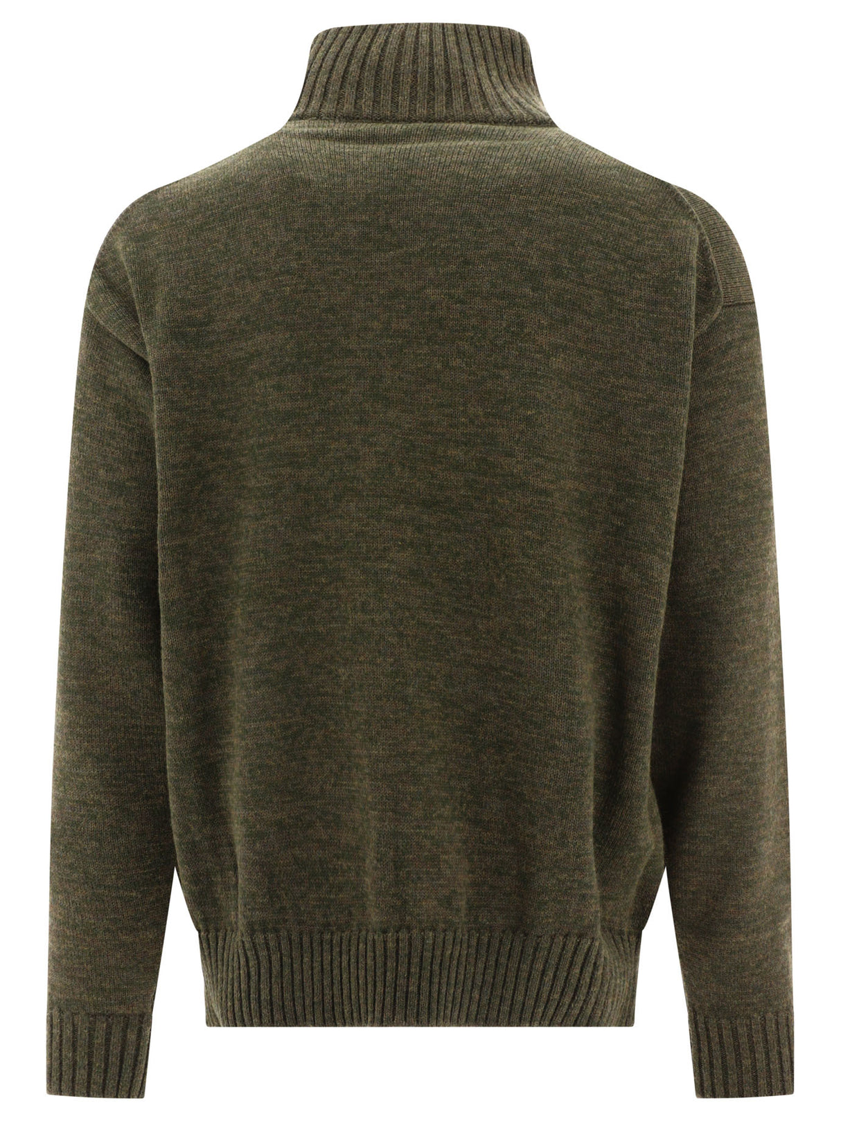 KAPITAL Half-Zip Cozy Blend Sweater