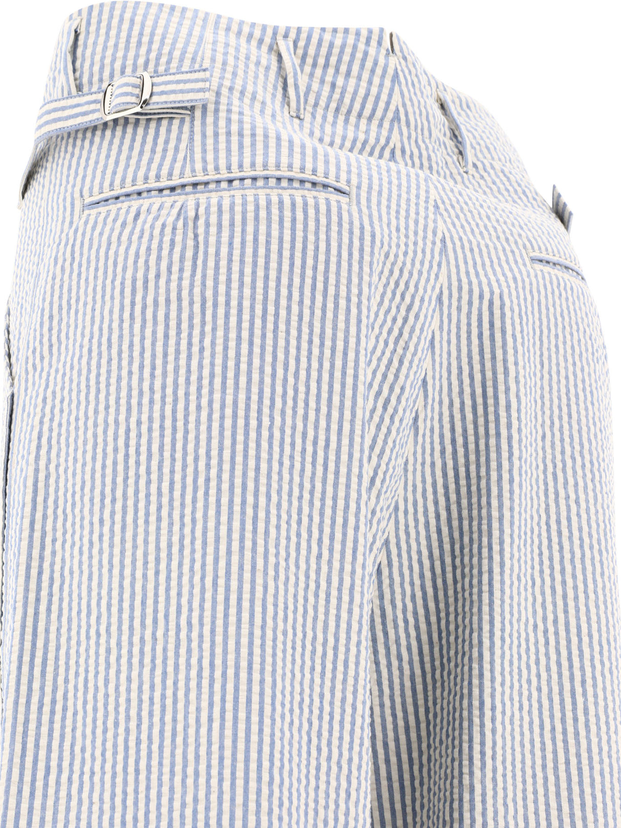 KAPITAL Men's Soccer Stripe Cotton Trousers