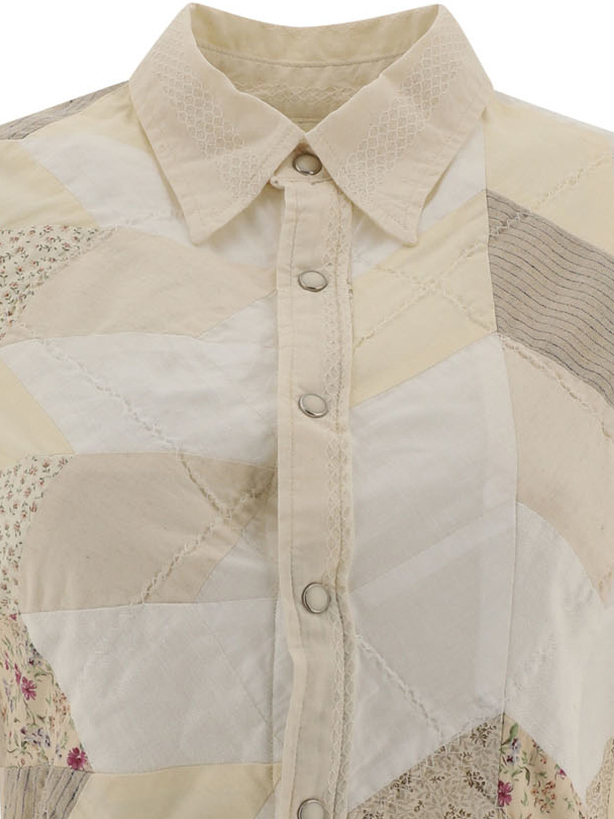 KAPITAL Arrow Print Cotton Shirt