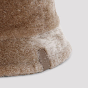 LOEWE SHEARLING BUCKET HAT