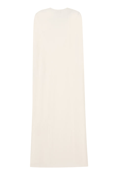 TOM FORD Elegant White Silk Cape for Women - FW23 Collection