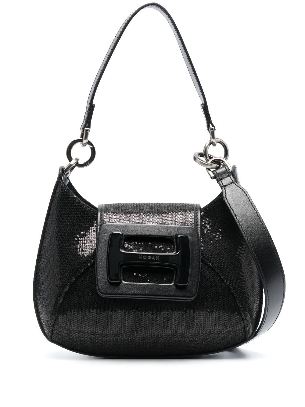 Hobo Handbag with Sequin Embellishment for FW23