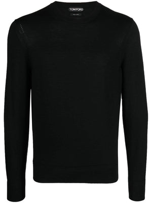 Luxurious Fine Wool Sweater in Grey for Men's Fall/Winter Wardrobe