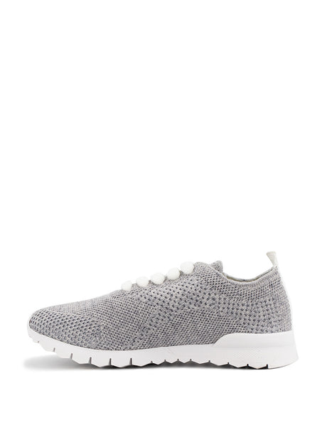 KITON Luxurious Medium Grey Runners for Women