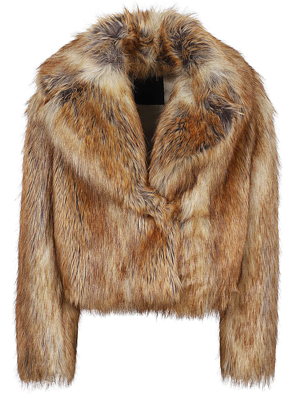 BB COUTURE Mini Faux Fur Short Jacket