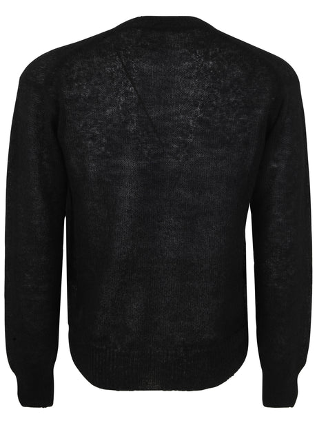 TOM FORD Mohair Blend V-Neck Sweater