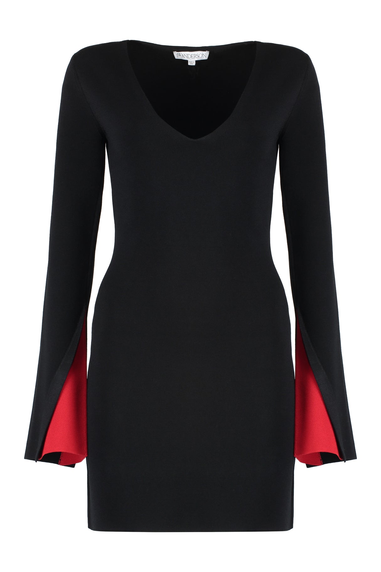 JW ANDERSON Elegant Flare Sleeve Mini Dress