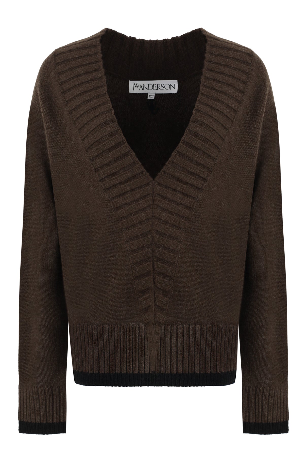 JW ANDERSON Cozy Wool and Cashmere Blend Sweater