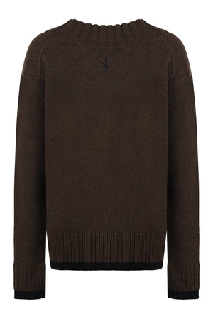 JW ANDERSON Cozy Wool and Cashmere Blend Sweater