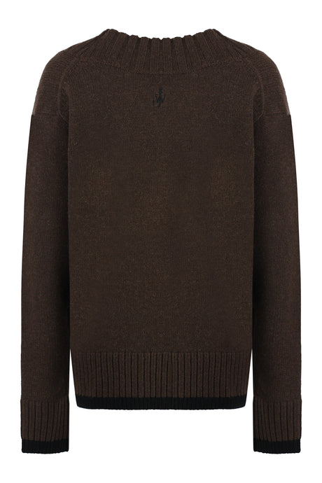 JW ANDERSON Cozy Wool and Cashmere Blend Sweater